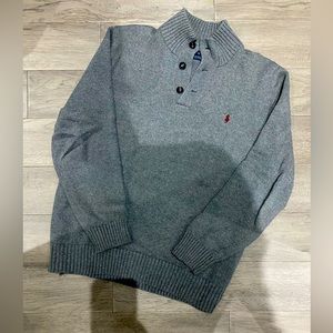 Ralph Lauren knit sweater in excellent condition. With buttons